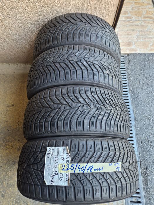 Vând cauciucuri 225/40/18 M+S set complet imp Germania