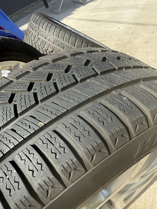 Jante originalale vw passat 225/50 R17,cauciucuri Hifly M+S 80%