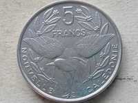 Moneda 5 franci 2002-Noua Caledonie