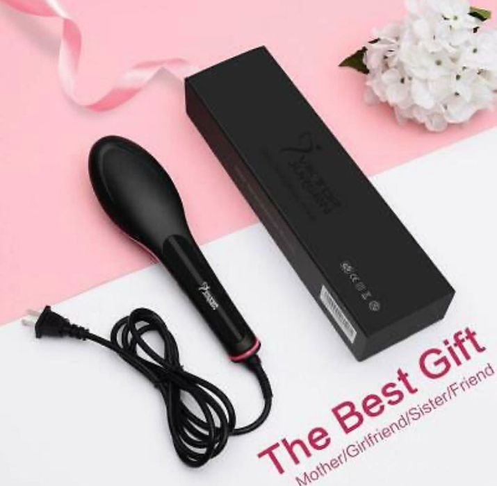 3D керамична четка преса за изправяне на коса Viktor Jurgen