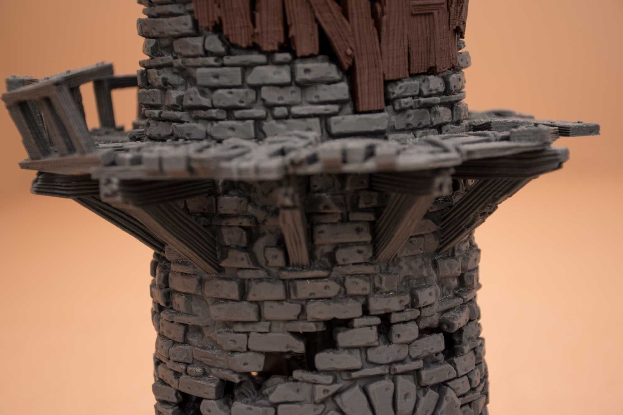 Hermit Tower - 3D Printed Terrain for TTRPG