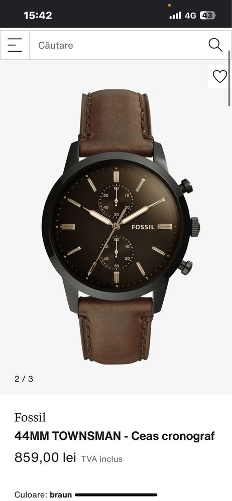 Ceas elegant Fossil