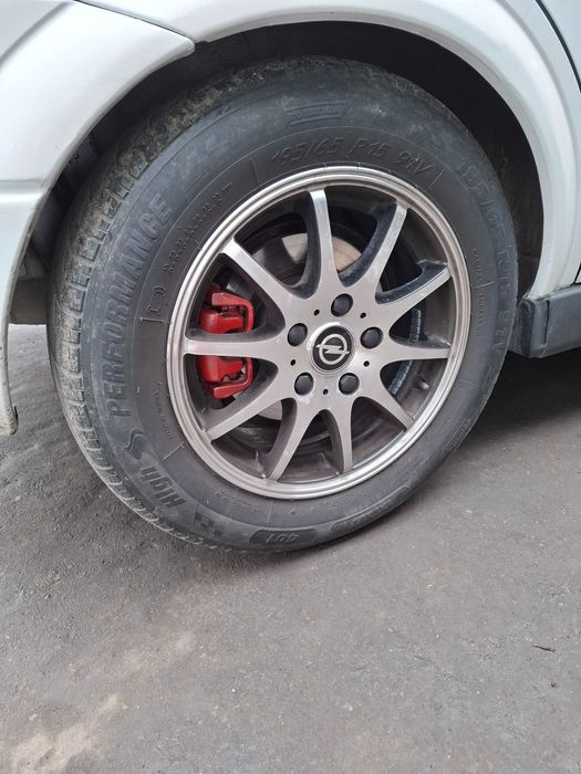 Jante 5x110 cu anvelope vara 195 65 R15