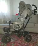 Tricicelta Kinderkraft, Aveo, bicicleta cu trei roti, Malachite Grey