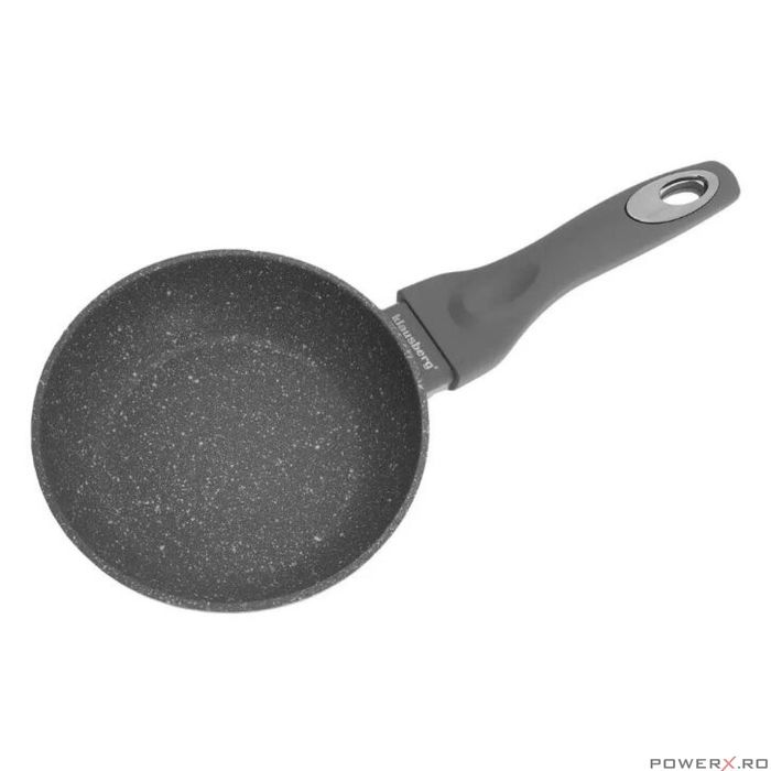 Tigaie din aluminiu, marmorata, gri, 26 cm, Klausberg