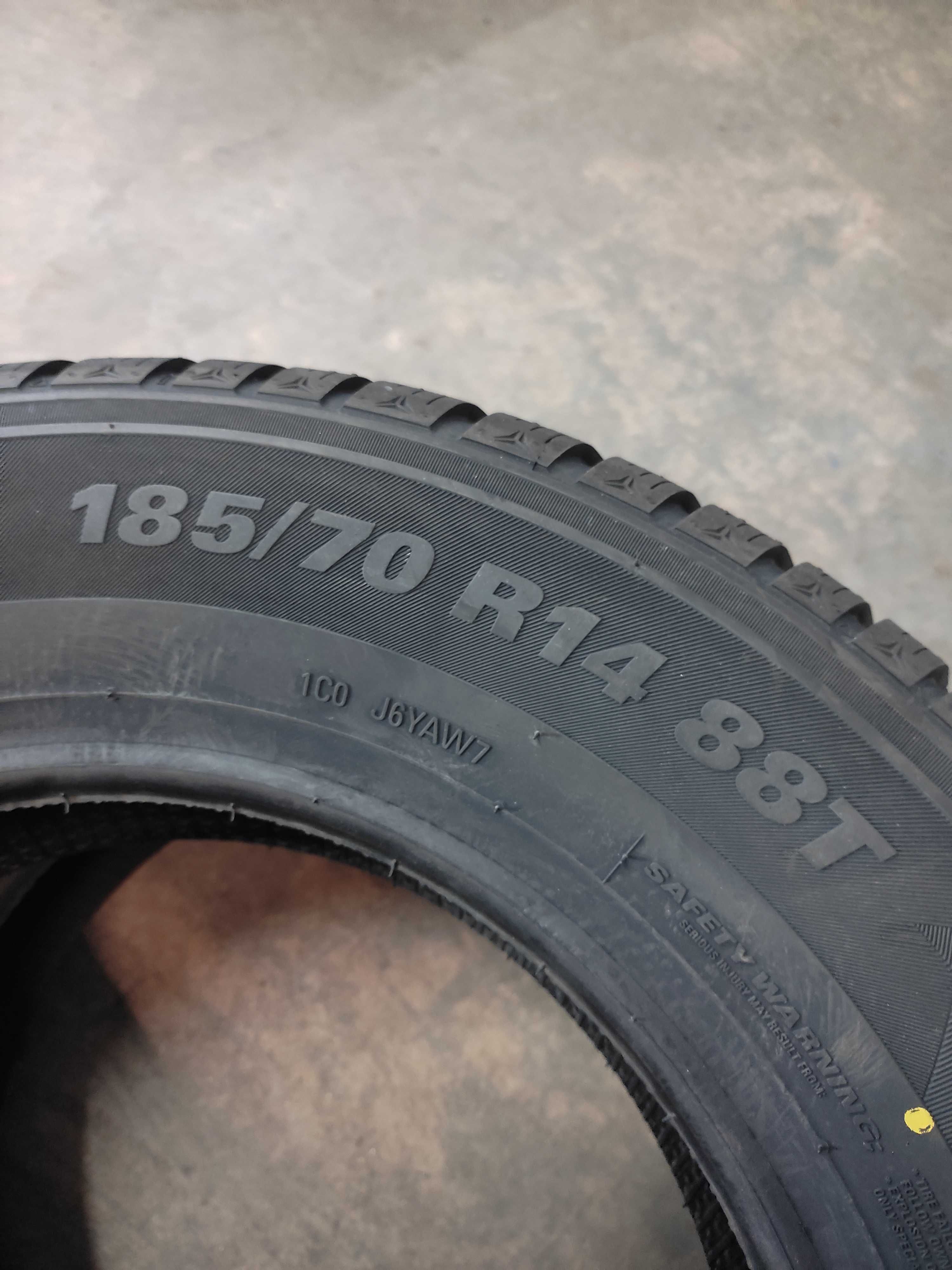 2 anvelope kumho 185/70/14 Iarna 2023
