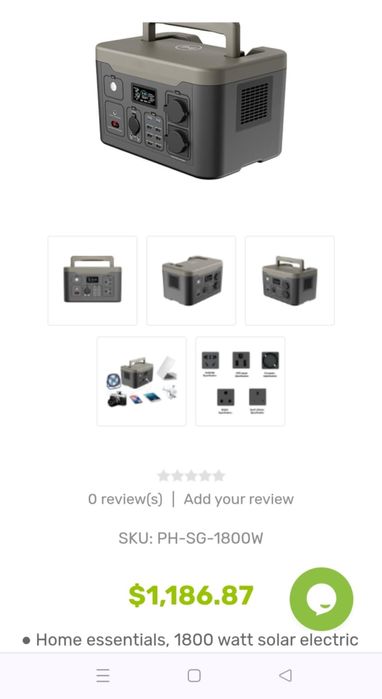 Generator solar 2500w varf 4800wtil! cap bat 2300