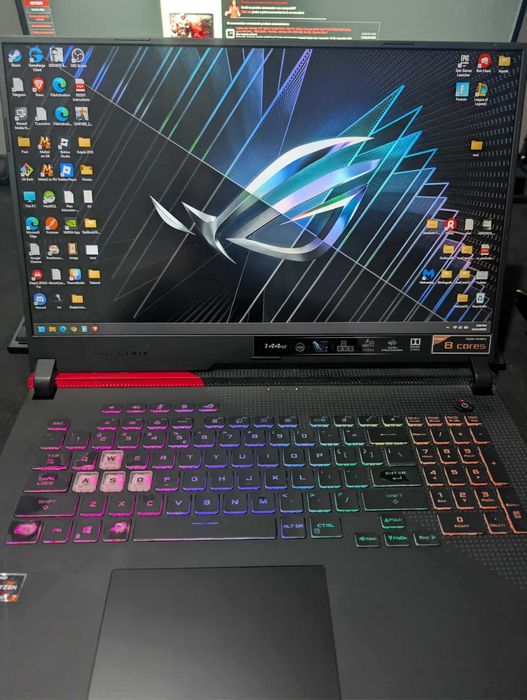 Laptop ASUS ROG G713QE, Ryzen7 5800H, 32GB, 512GB SSD, RTX 3050 Ti 4GB