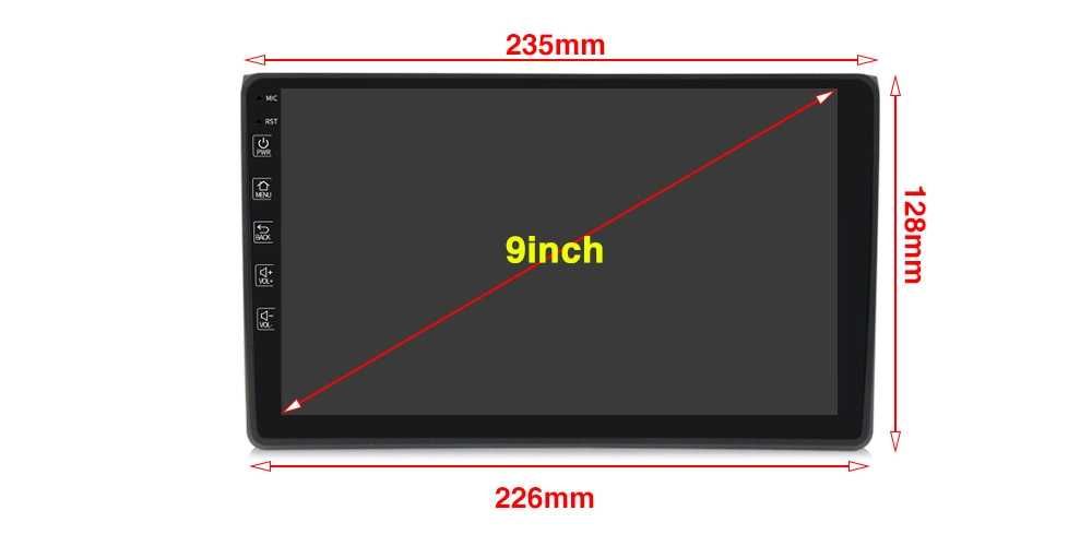 Navigatie 2GB RAM + 32GB ROM, Android 13, Audi A4 B6 B7, (2001 - 2008)