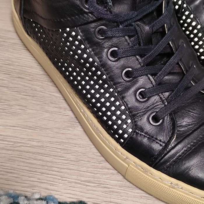 Кожени кецове Jack & Jones, високи, 42