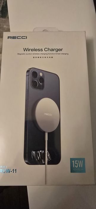 Беспроводная зарядка,  15W, Iphone