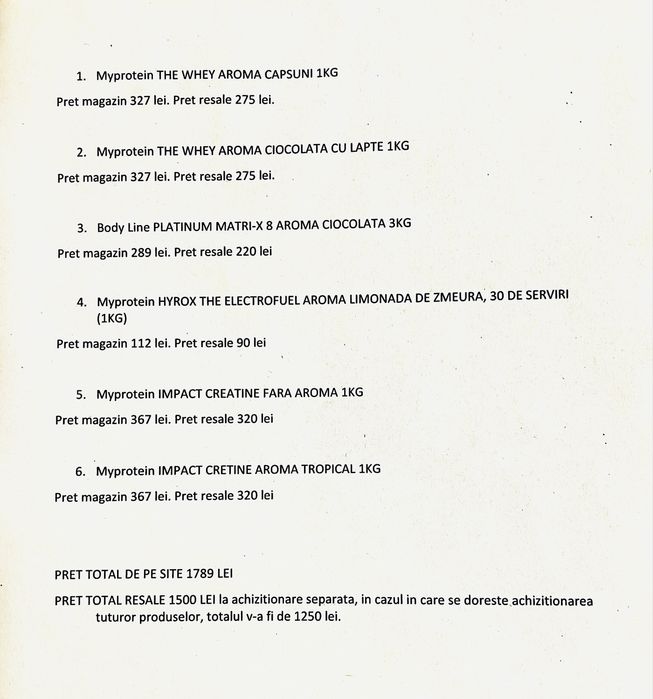 Proteine , diferite modele