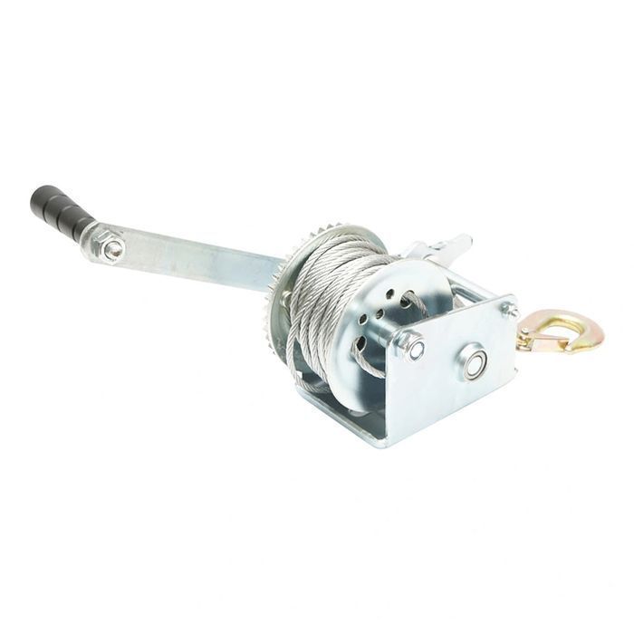 Troliu manual cu cablu otel 8m 350kg