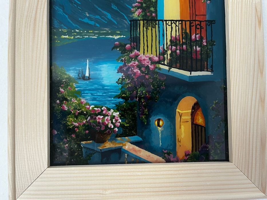 Vând tablou picatat manual