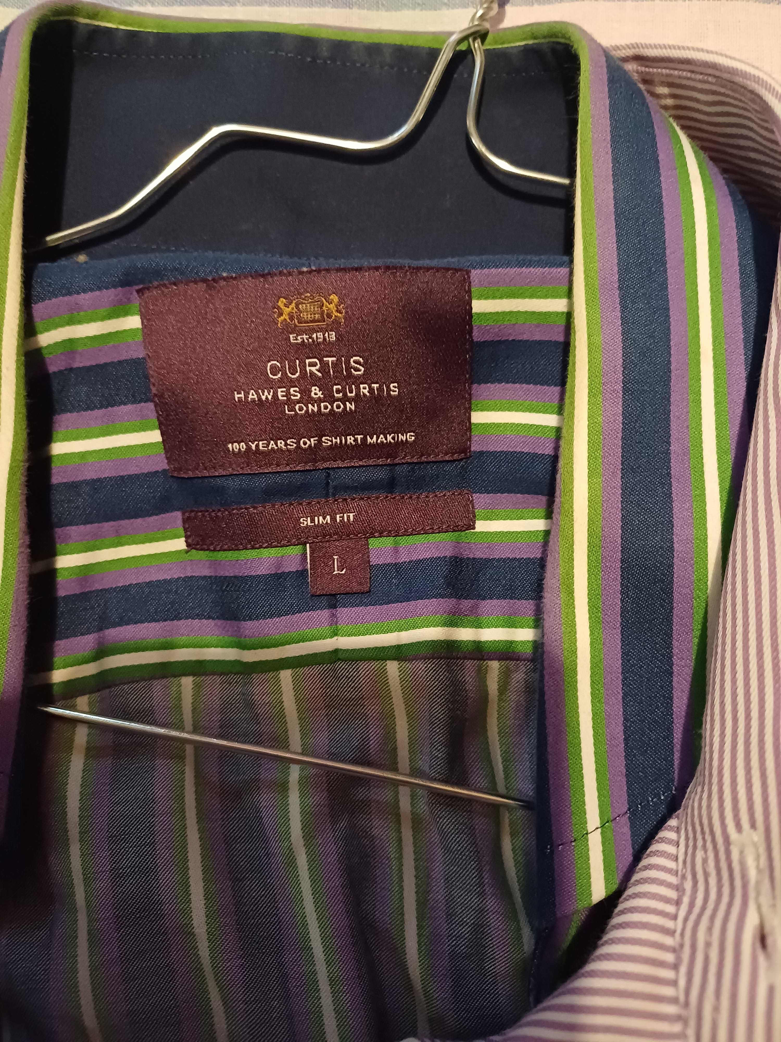 Мъжка риза ,размер L,марка CURTIS,LONDON Памук