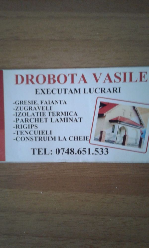 Executăm lucrări