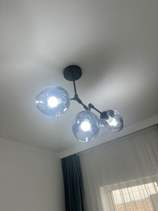 Lustra abajur asimetric