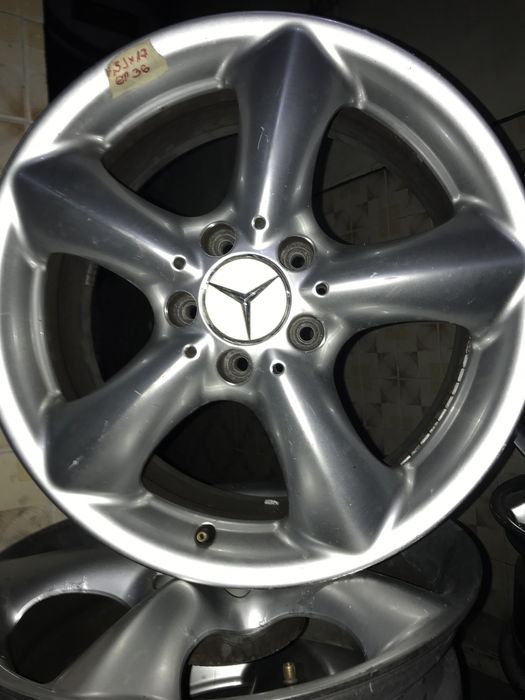 Мерседес 17 ки кромови джанти .7.5х17ЕТ46