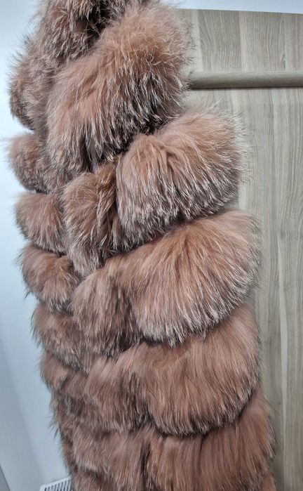 Vesta lunga Blană deosebita