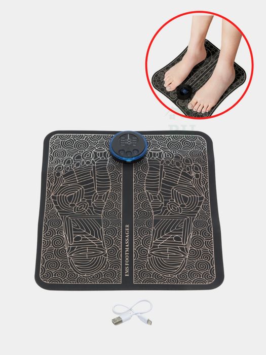Электрический массажный коврик EMS FOOT