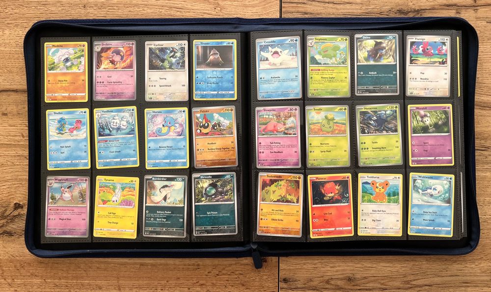 Колекция Pokémon TCG  394 карти + оригинален кейс • редки GX/EX/V/VMAX