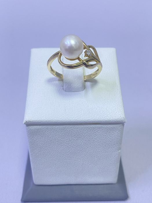 Кольцо с жемчугом/РАССРОЧКА/СТ26052