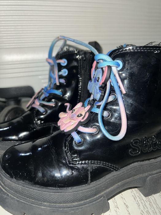Girls Black Disney’s Stitch Boots| Primark Original