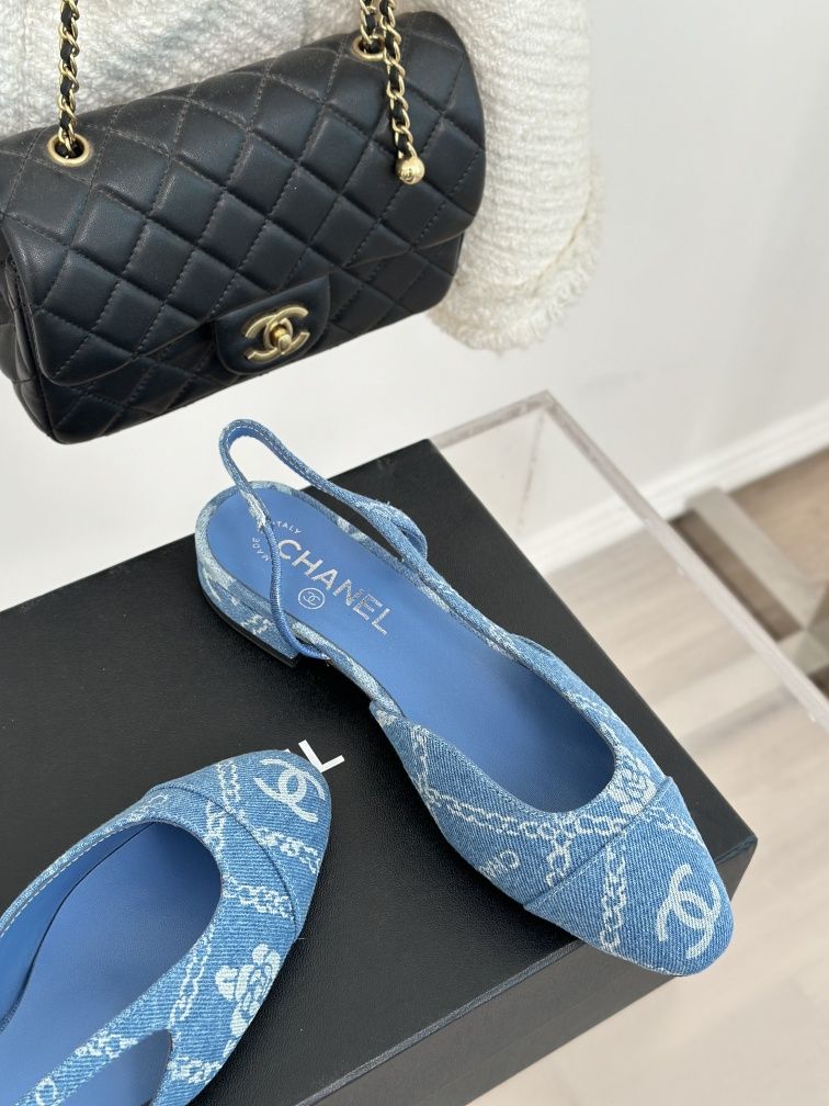 Sandale Chanel denim - premium/size 36-40/full pack