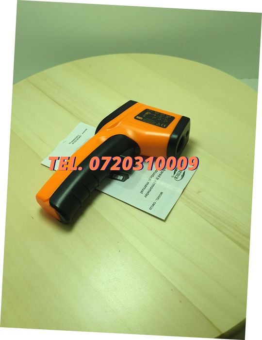 Termometru Industrial Profesional 50 380c Uni Galbennegru