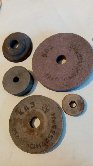 Новые шлифовально-точильные круги (камни/диски), d 65, 100, 165, 200мм