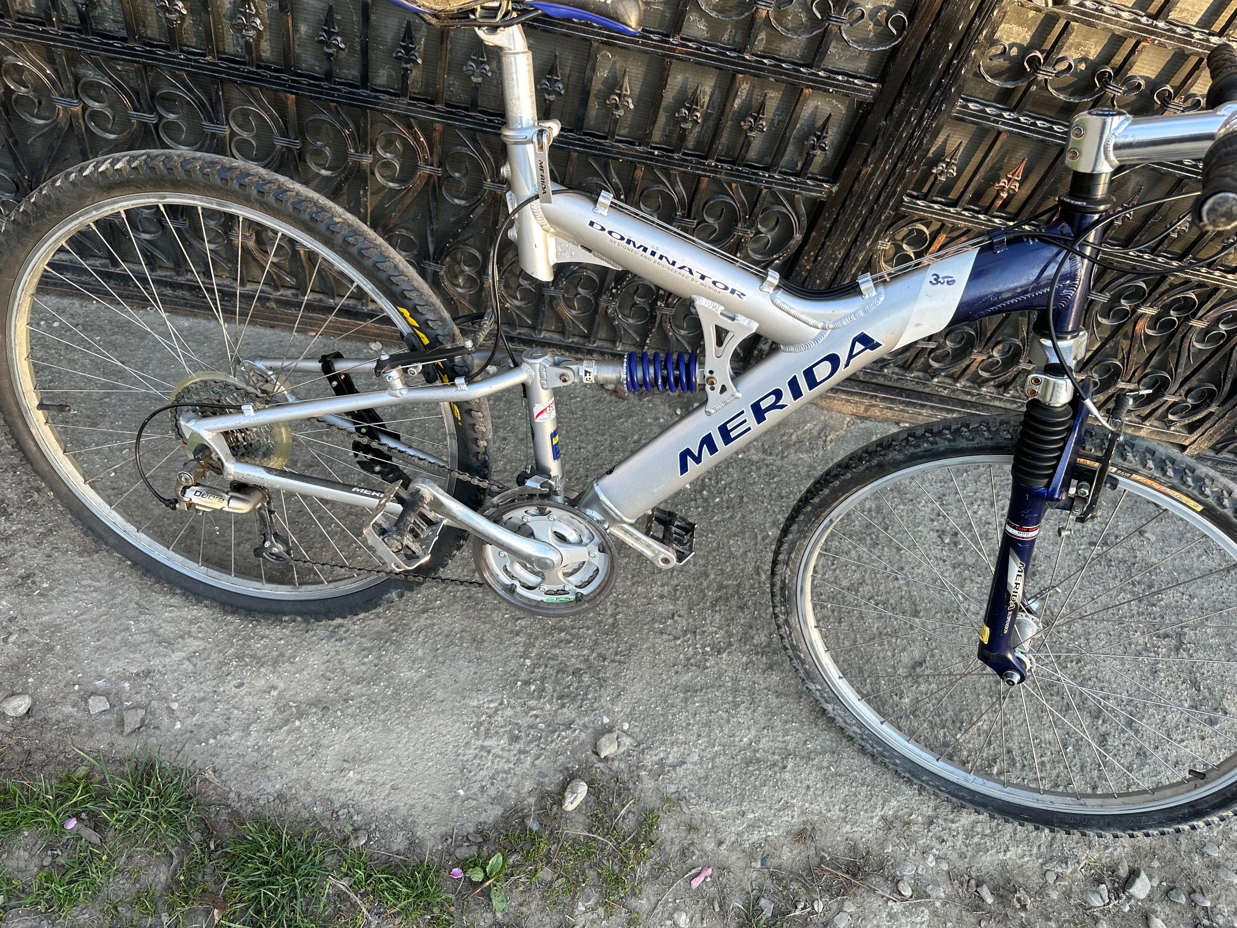 Bicicletă MTB 26’ Merida Navigator Suspensii/ Aluminiu  /Shimano Deore