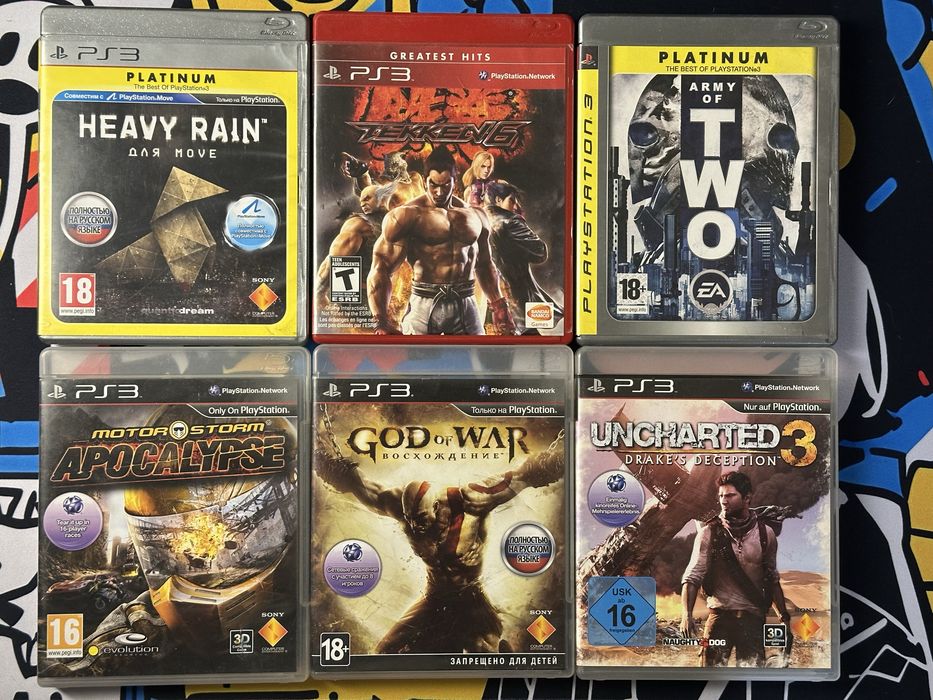 Игры/диски playstation3, ps3