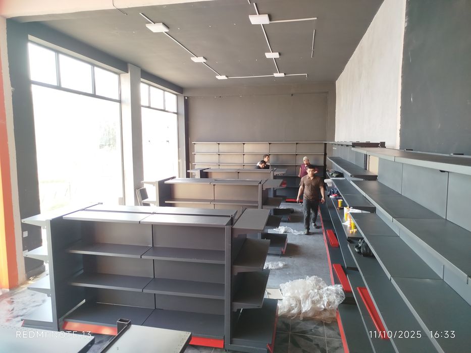 stelaj mahsuloti dastavka va oʻrnatib berish ichida