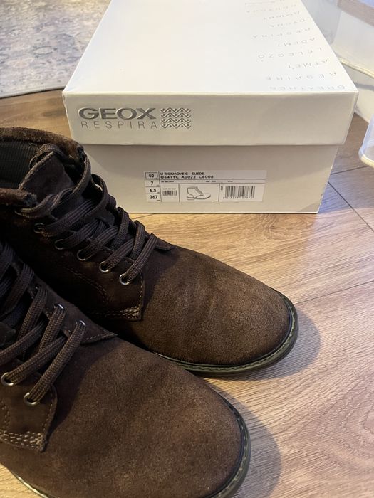 Мъжки боти Geox велур