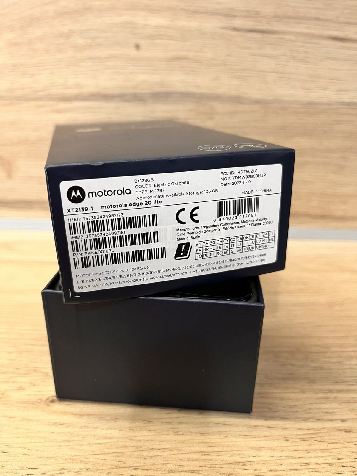 Motorola edge 20  lite