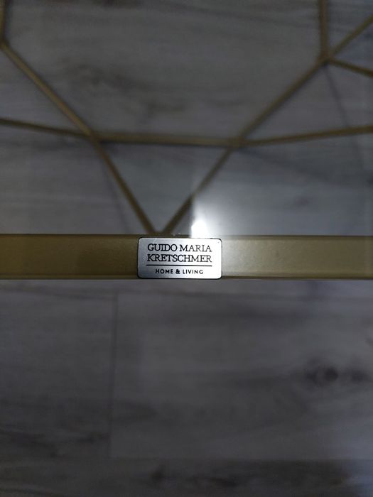 Măsuță living aurie Guido Maria Kretschme