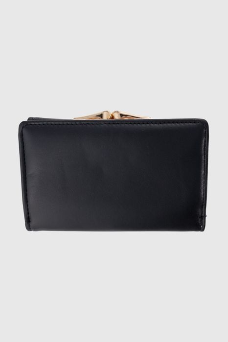 НОВО! ЛИКВИДАЦИЯ! Малко дамско портмоне от еко кожа-черно