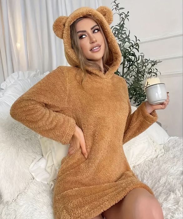 Дамско плюшено горнище