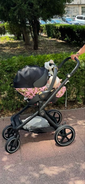 Scoica Cybex Cloud Q Jeremy Scott Cherubs Pink
