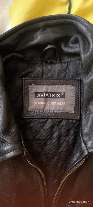 Мъжко Кожено яке Aviatrix