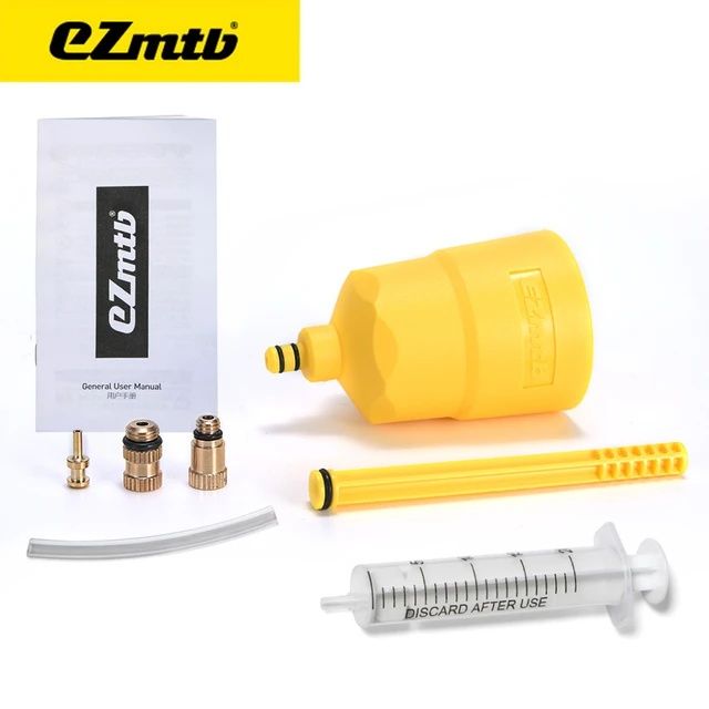 Set kit reparații schimb ulei frâne hidraulica bicicleta Shimano mtb