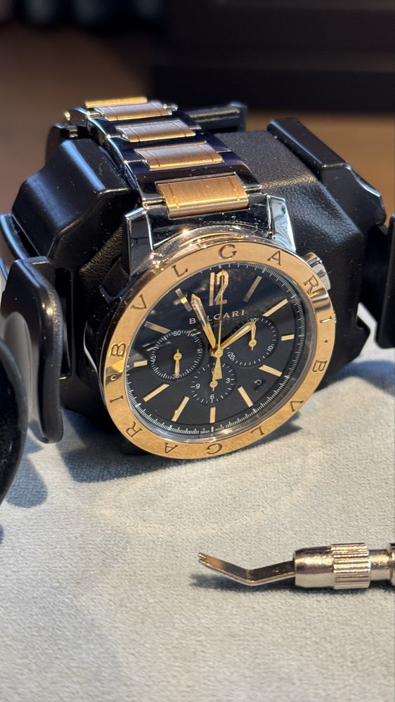 Ceas automatic Bulgari BVLGARI Chronograph Nr. ref. BB41BSPGDCH