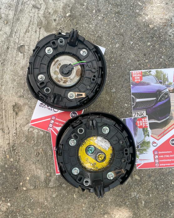 Mercedes Benz S w223 airbag volan piele set centuri de siguranta