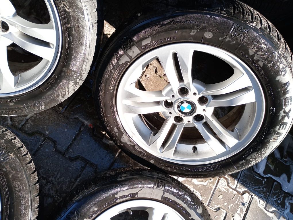 4jante 5x120 R17originale BMW X3 anvelope iarna 235/55/17