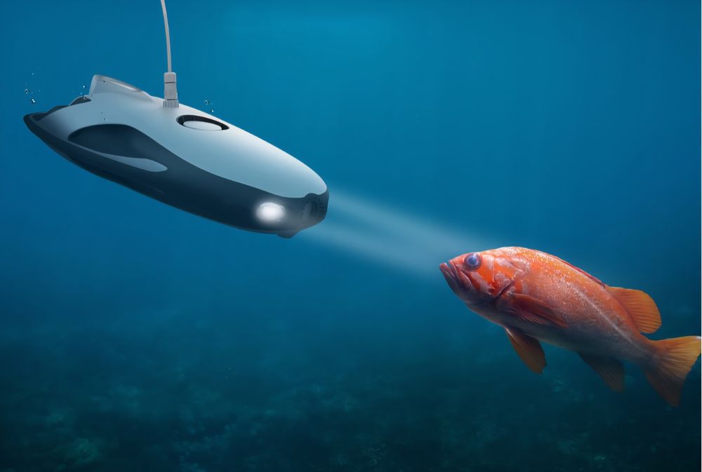 Dronă subacvatică POWERRAY WIZARD