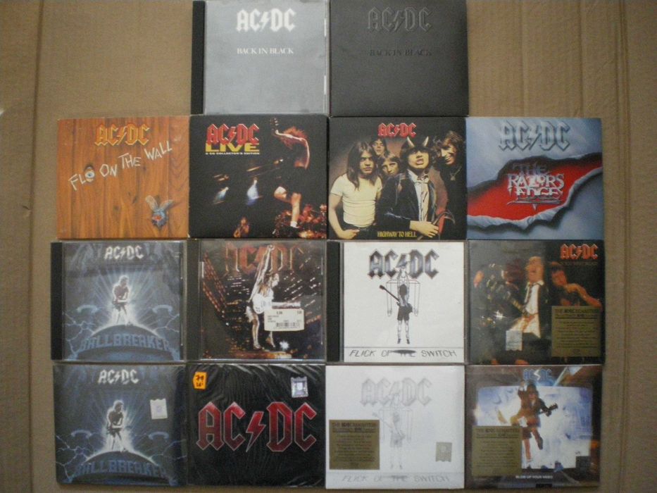 CD Pink Floyd Beatles Queen ACDC, Michael J George L Cohen Celine