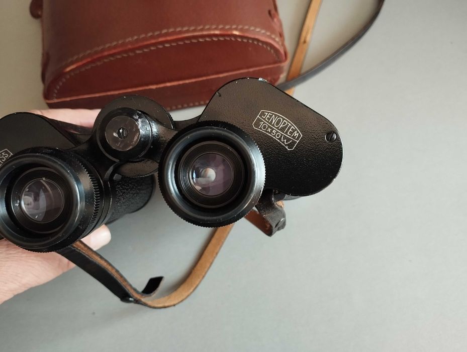 ТОП Немски Бинокъл Carl Zeiss Jena-JENOPTEM-10 х 50W--ГДР