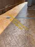 Beton amprentat.