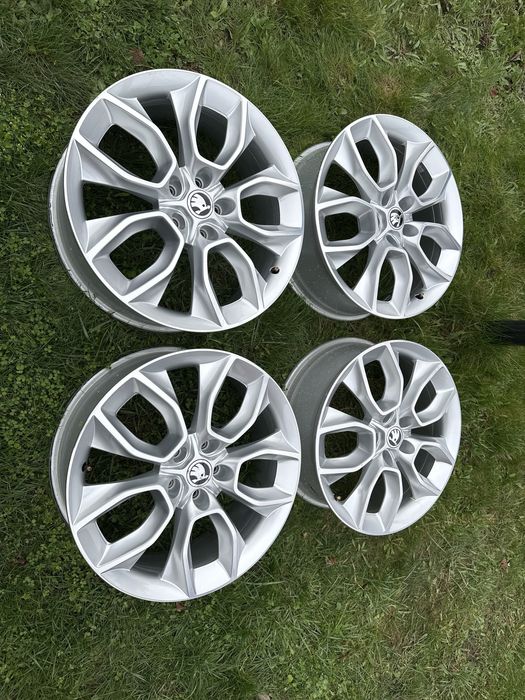4бр.оригинални джанти Skoda 19” 5x112