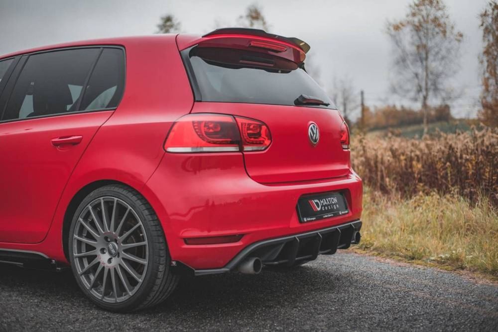 Prelungiri Laterale Bara Spate compatibile cu VW Golf 6 GTI Maxton Design